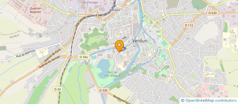 localisation de l'entreprise MADAME MARIE TURPIN à VERDUN