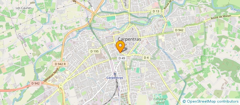 localisation de l'entreprise MADAME MARIE UDNY  CARPENTRAS