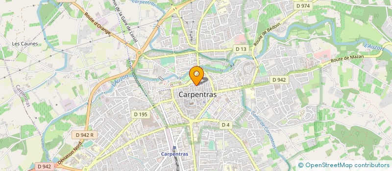 localisation de l'entreprise MADAME MARIE UHLMANN à CARPENTRAS