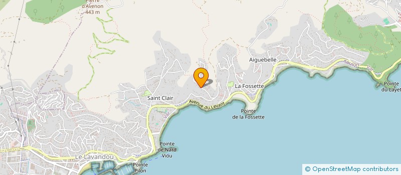 localisation de l'entreprise MADAME MARIE URIAS à LE LAVANDOU