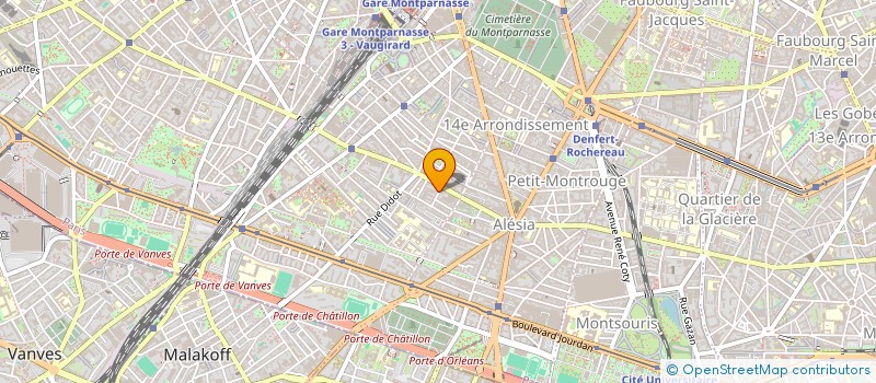 localisation de l'entreprise MADAME MARIE URLIEUX  PARIS