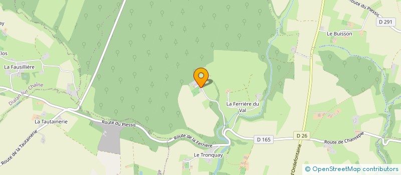 localisation de l'entreprise MADAME MARIE URSIN  SOULEUVRE EN BOCAGE