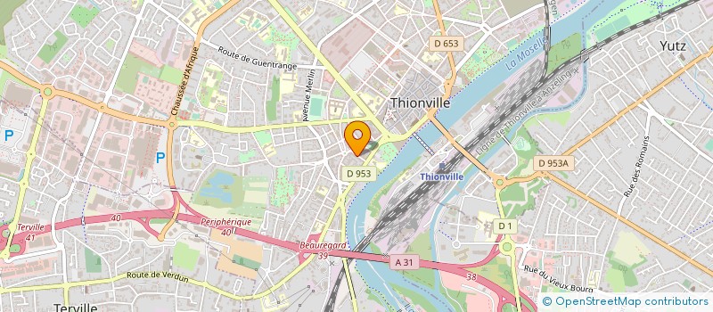 localisation de l'entreprise MADAME MARIE UTARD à THIONVILLE