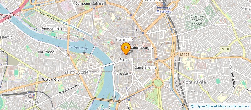 localisation de l'entreprise MADAME MARIE VACHE à TOULOUSE
