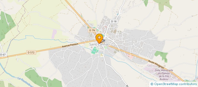 localisation de l'entreprise MADAME MARIE VACHER  SAINT-CANNAT