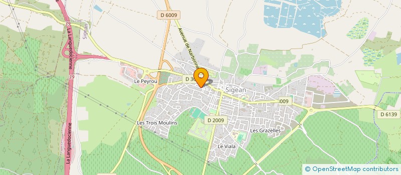 localisation de l'entreprise MADAME MARIE VACQUIE  SIGEAN