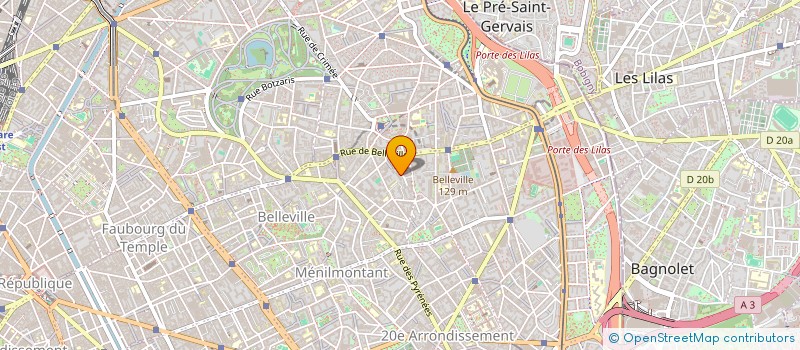 localisation de l'entreprise MADAME MARIE-VALENTINE BOURRAT  PARIS