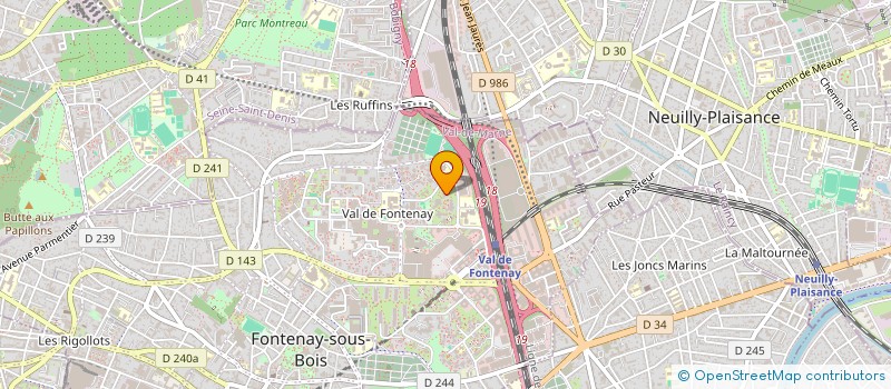 localisation de l'entreprise MADAME MARIE VALENTINE MUNGANGA MADIADI à FONTENAY-SOUS-BOIS