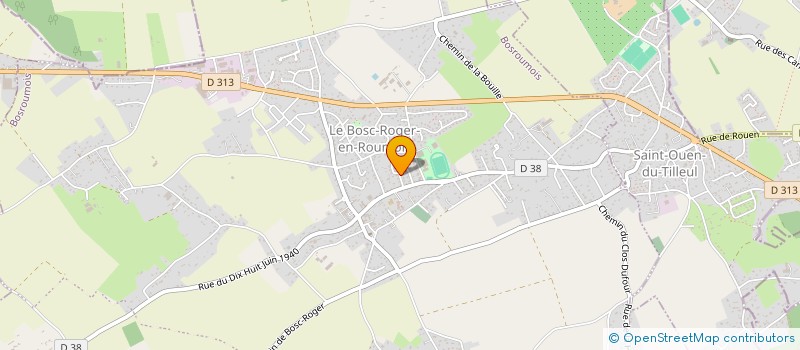 localisation de l'entreprise MADAME MARIE-VALERIE LEGRAND  BOSROUMOIS