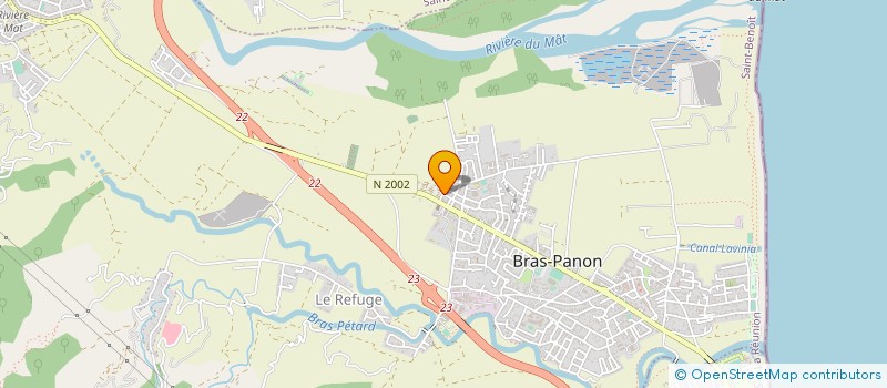 localisation de l'entreprise MADAME MARIE VALERY  BRAS-PANON