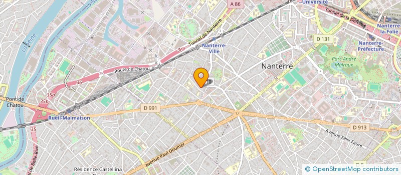 localisation de l'entreprise MADAME MARIE VALETTE  BOULOGNE-BILLANCOURT