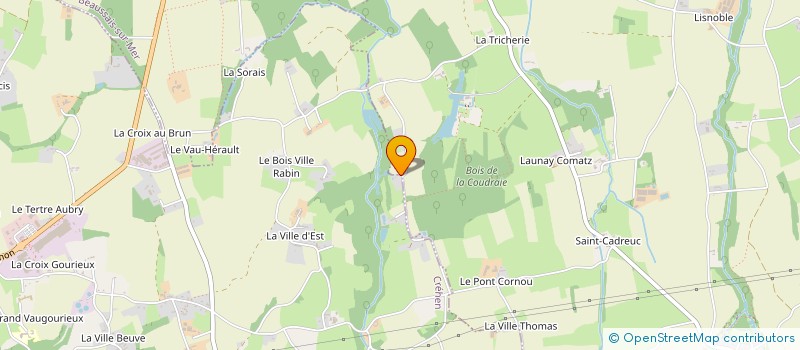 localisation de l'entreprise MADAME MARIE VALO  CREHEN