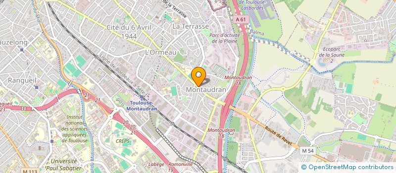 localisation de l'entreprise MADAME MARIE VALTON  TOULOUSE