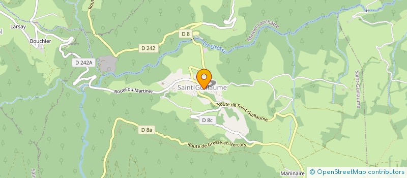 localisation de l'entreprise MADAME MARIE VAN GYSEL  SAINT-GUILLAUME