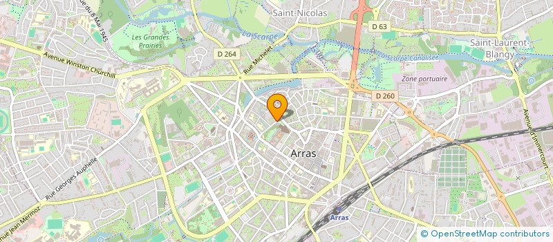 localisation de l'entreprise MADAME MARIE VAN HOOTEGEM  ACHICOURT