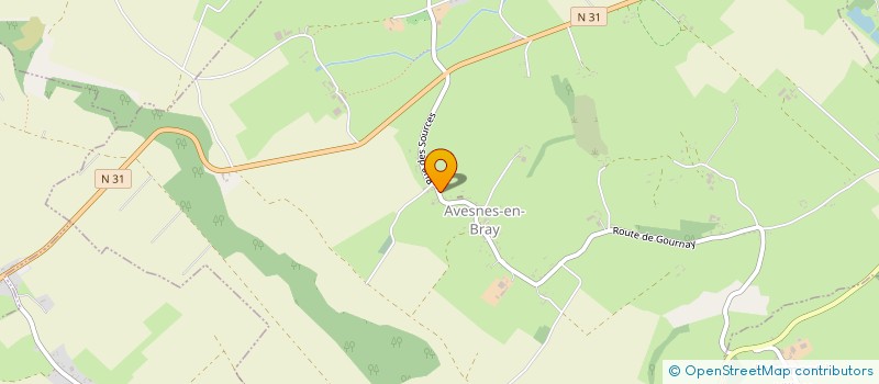 localisation de l'entreprise MADAME MARIE VAN POUCKE  AVESNES-EN-BRAY