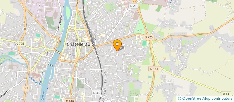 localisation de l'entreprise MADAME MARIE VAN RHIJN  CHATELLERAULT