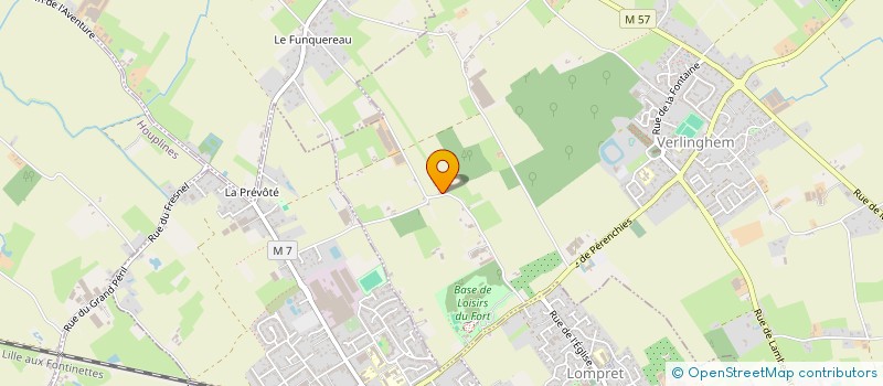 localisation de l'entreprise MADAME MARIE VANAS  VERLINGHEM