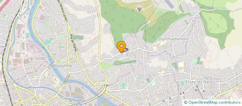 localisation de l'entreprise MADAME MARIE VANDELLE  MALZEVILLE