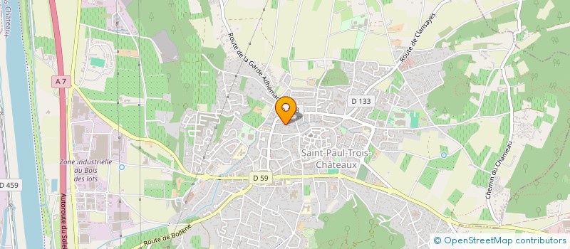 localisation de l'entreprise MADAME MARIE VANDEN BOSSCHE  SAINT-PAUL-TROIS-CHATEAUX