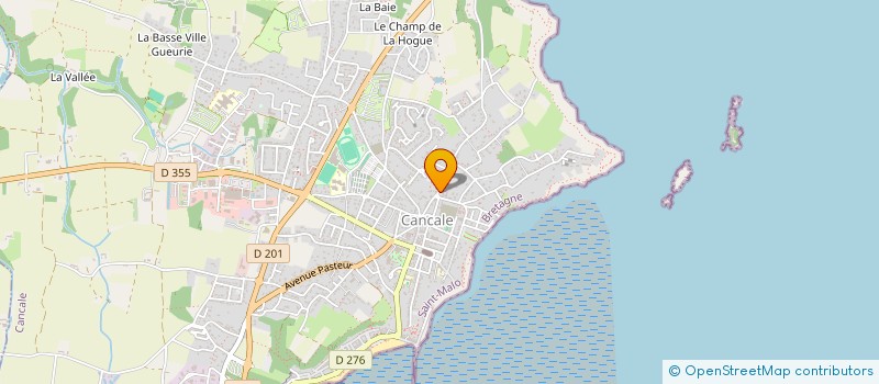 localisation de l'entreprise MADAME MARIE VANDEPUTTE  CANCALE