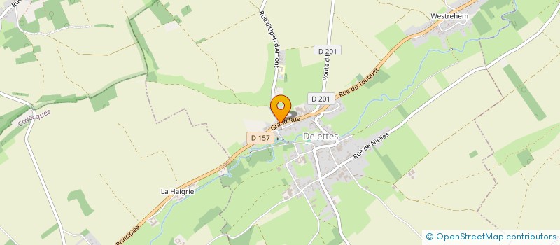 localisation de l'entreprise MADAME MARIE VANDEWALLE  DELETTES