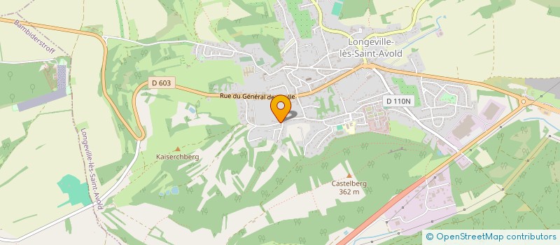 localisation de l'entreprise MADAME MARIE-VANESSA HAHN  LONGEVILLE-LES-SAINT-AVOLD