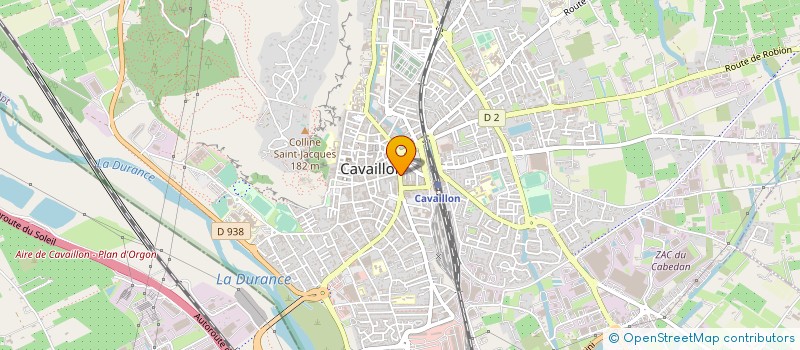 localisation de l'entreprise MADAME MARIE VANHEERSWYNGHELS  CAVAILLON