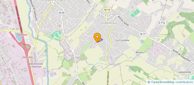 localisation de l'entreprise MADAME MARIE VANUYNSBERGHE  GRATENTOUR