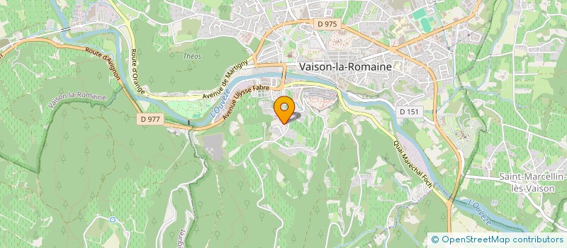 localisation de l'entreprise MADAME MARIE VAREILLES à VAISON-LA-ROMAINE