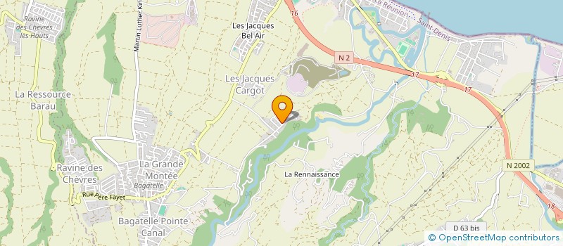 localisation de l'entreprise MADAME MARIE VARGA  SAINTE-SUZANNE