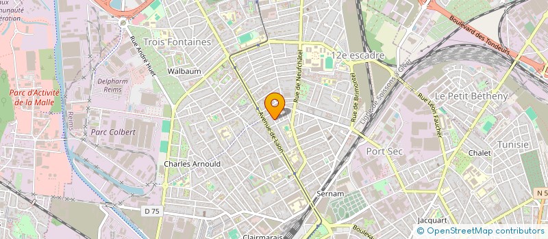 localisation de l'entreprise MADAME MARIE VARIN  REIMS