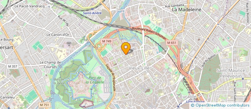localisation de l'entreprise MADAME MARIE VARLET à LILLE