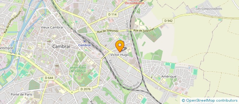 localisation de l'entreprise MADAME MARIE VATIN  CAMBRAI