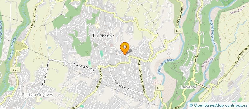 localisation de l'entreprise MADAME MARIE VAVELIN  SAINT-LOUIS