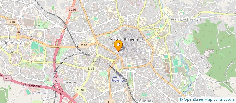 localisation de l'entreprise MADAME MARIE VEILLARD à AIX-EN-PROVENCE