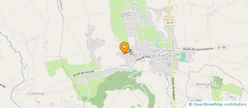 localisation de l'entreprise MADAME MARIE VELASCO  SAINT-SIMEON-DE-BRESSIEUX