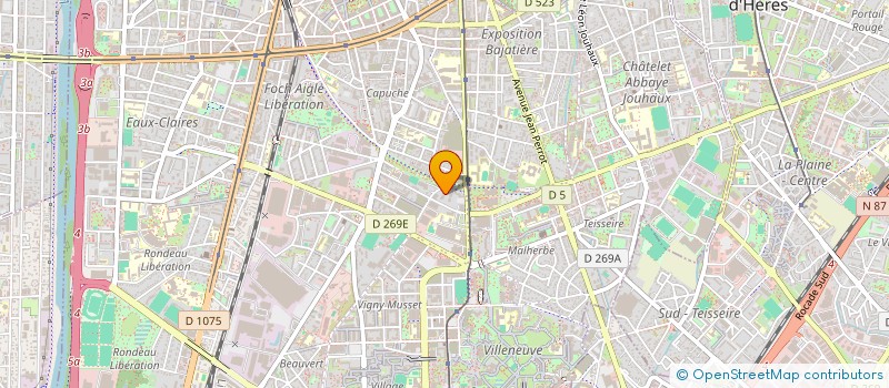 localisation de l'entreprise MADAME MARIE VENTAJOL  GRENOBLE
