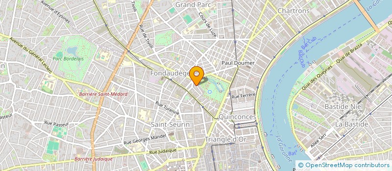 localisation de l'entreprise MADAME MARIE VERDALLE à BORDEAUX