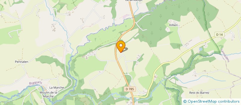 localisation de l'entreprise MADAME MARIE VEREECKE  PLEYBEN