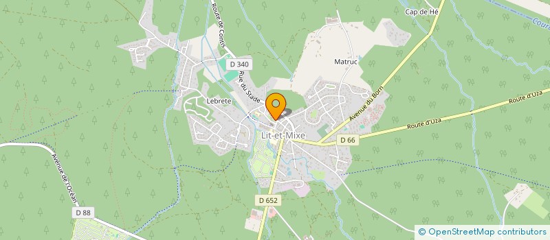 localisation de l'entreprise MADAME MARIE VERGES  LEVIGNACQ