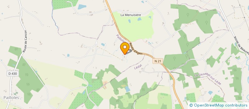 localisation de l'entreprise MADAME MARIE VERNET  PAILLOLES