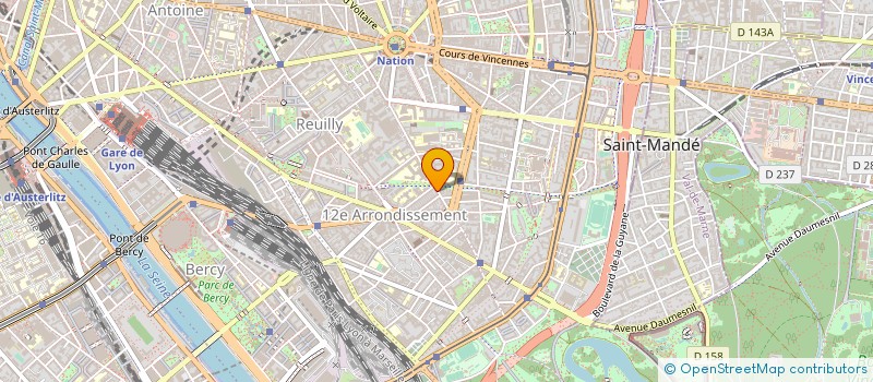 localisation de l'entreprise MADAME MARIE-VERONIQUE CHAIGNEAU  PARIS