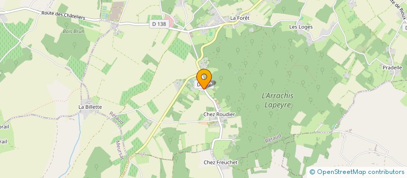 localisation de l'entreprise MADAME MARIE VERONNEAU  RETAUD