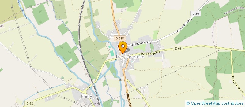 localisation de l'entreprise MADAME MARIE VERRIER  LURY-SUR-ARNON