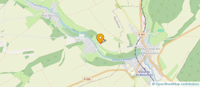 localisation de l'entreprise MADAME MARIE VERSCHAEVE à ROY-BOISSY