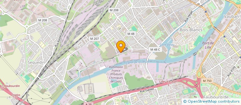 localisation de l'entreprise MADAME MARIE VERSLYPE  LILLE