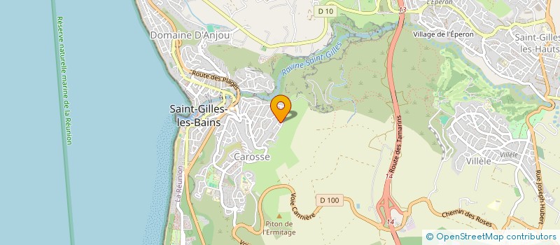 localisation de l'entreprise MADAME MARIE VESOUL  SAINT-PAUL