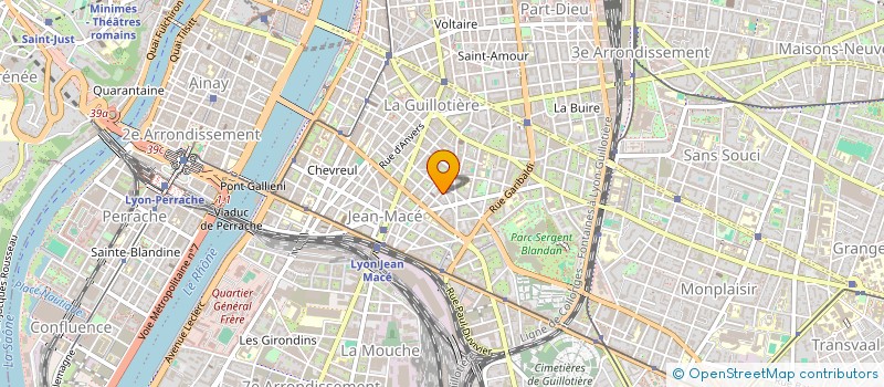 localisation de l'entreprise MADAME MARIE VEUILLET  LYON