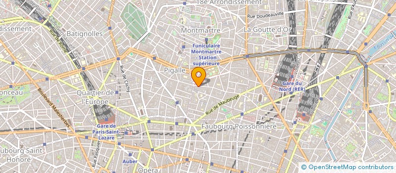 localisation de l'entreprise MADAME MARIE VEY à PARIS